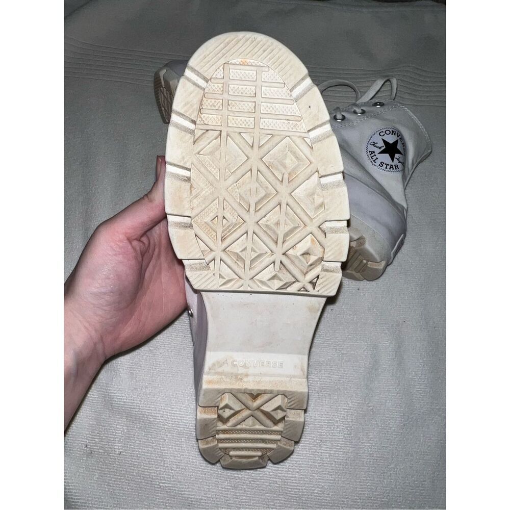 Converse CTAS Lugged Platform High Top Women's Sneakers Boots Size 9 - Picture 6 of 7